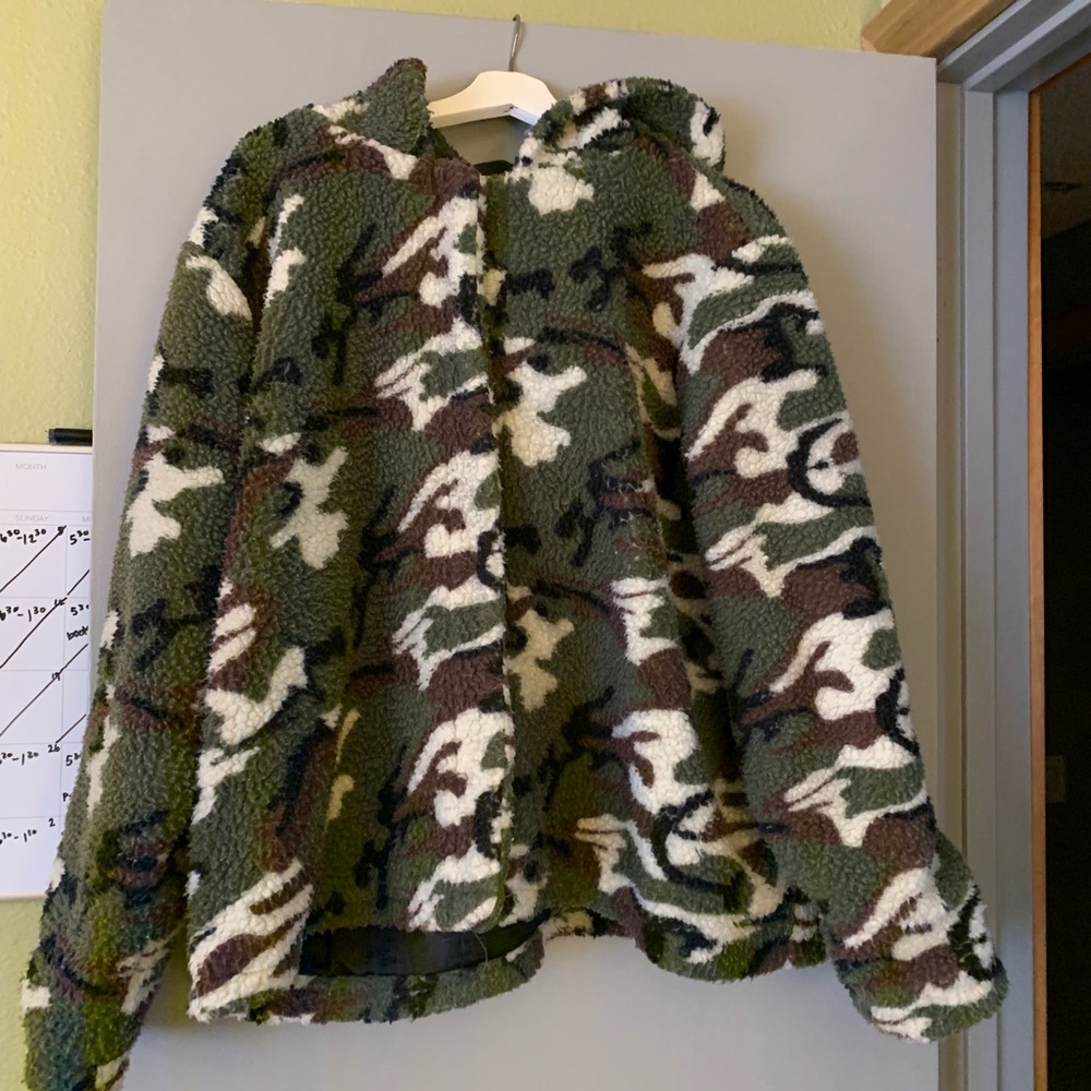 Cozy camo jacket